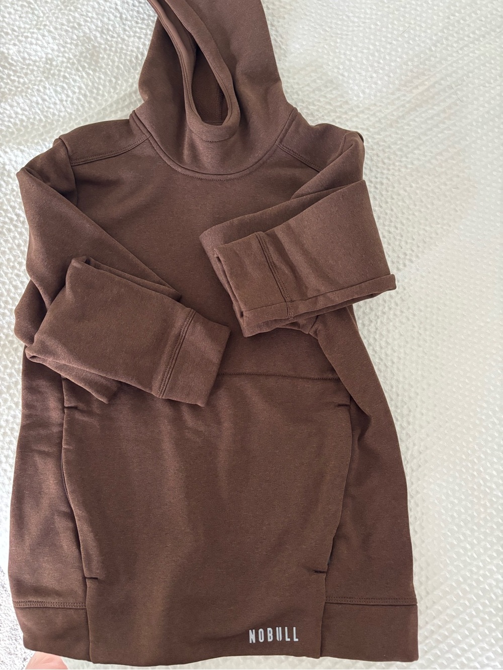 NOBULL Olive Brown Pullover Hoodie